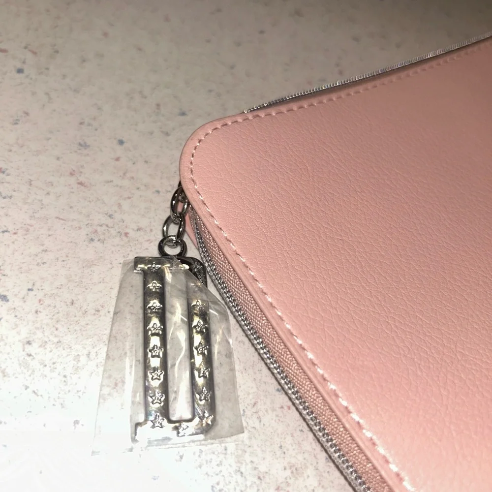 Elegant Dior Pink Women's Clutch/Makeup Bag